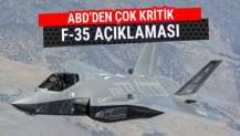 ABD'den F-35 açıklaması