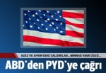 ABD'den YPG'ye çağrı