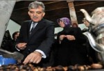 Abdullah Gül'den kestane keyfi!