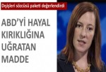 ABD'yi hayal kırıklığına uğratan madde