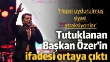 Ahmet Özer'in ifadesi ortaya çıktı! 'Kayyım atanmasının alt yapısı oluşturulmuştur'