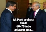 Ak Parti cephesi: İş yüzde 30'da düğümleniyor