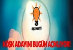 Ak Parti Cumhurbaşkanı adayını bugün açıklıyor!