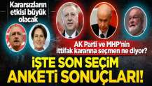 AK Parti ve MHP tabanı 'ittifak' istiyor