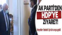 AK Parti'den HDP'ye 'destek' ziyareti!