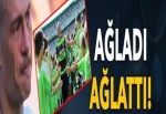 Alex veda maçında ağladı, ağlattı