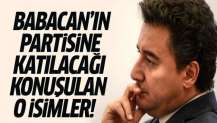 Ali Babacan'ın kuracağı partiye katılması beklenen isimler kimler?