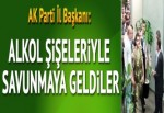 'Alkol şişesiyle savunmaya geldiler'