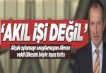 Alman vekilden alçak oylamaya tepki..