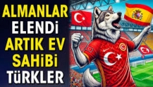 Almanlar elendi artık ev sahibi Türkler