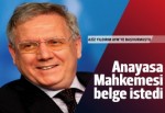 Anayasa Mahkemesi'nden Aziz Yıldırım adımı