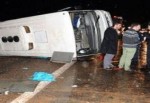 Antalya'da midibüs devrildi: 11 yaralı