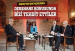 Arınç'tan şok açıklama: 'Dershane konusunda bizi tehdit ettiler'