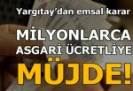 Asgari ücretle çalışan işçilere müjde