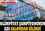 Aslı Çakır Alptekin'in adı salondan söküldü