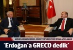 Avrupa Konseyi Genel Sekreteri: Erdoğan'a GRECO'yu hatırlattım!