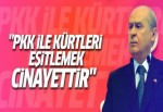 Bahçeli: PKK ile Kürt kardeşlerimizi eşitlemek cinayettir