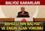 Bahçeli'den Balyoz yorumu