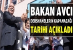 Bakan Avcı tarihi açıkladı