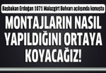 Başbakan 1071 Malazgirt Bulvarı açılışında konuştu