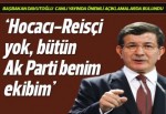 Başbakan Ahmet Davutoğlu'ndan önemli açıklamalar