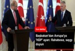 Başbakan, AP Başkanı Schulz ile telefonda görüştü