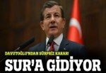 Başbakan Davutoğlu, Sur'a gidiyor