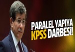 Başbakan Davutoğlu'ndan KPSS açıklaması