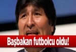 Başbakan futbolcu oldu!