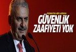 Başbakan Yıldırım: Güvenlik zafiyeti yok