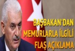 Başbakan'dan memurlarla ilgili flaş açıklama