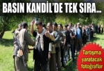 Basın Kandil'de tek sıra...