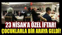 Başkan Erdoğan iftarda çocuklarla bir araya geldi!