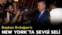 Başkan Erdoğan'a New York'ta sevgi seli