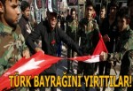 Bayrağımızı yırttılar