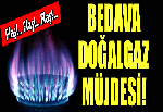 Bedava doğalgaz müjdesi