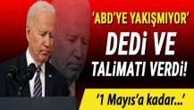 Biden "ABD'ye yakışmıyor" dedi ve talimatı verdi: 1 Mayıs'a kadar...