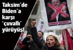 Biden'ın Türkiye ziyaretine karşı 'çuvallı' protesto eylemi