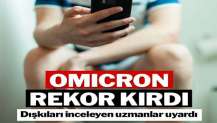 Bilim insanları dışkıları inceledi: Omicron varyantı yayılıyor