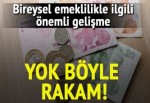 Bireysel emeklilik sistemi katılımcısının yüzünü güldürüyor