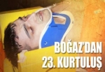 Boğaz'dan 23. kurtuluş