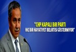 Bülent Arınç: CHP zaten kapalı