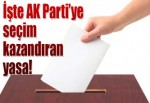 ‘Bütünşehir’ yasası Ak Parti’ye yaradı