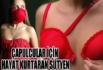 Çapulcular için hayat kurtaran sütyen