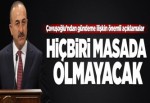 Çavuşoğlu'ndan 'PYD' açıklaması.