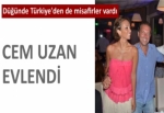 Cem Uzan evlendi