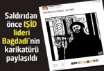 Charlie Hebdo'dan IŞİD lideri Bağdadi karikatürü