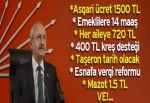 CHP’den flaş seçim vaadleri