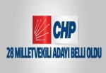 CHP'de 28 milletvekili adayı belli oldu!