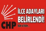 CHP'de ilçe adayları belirlendi